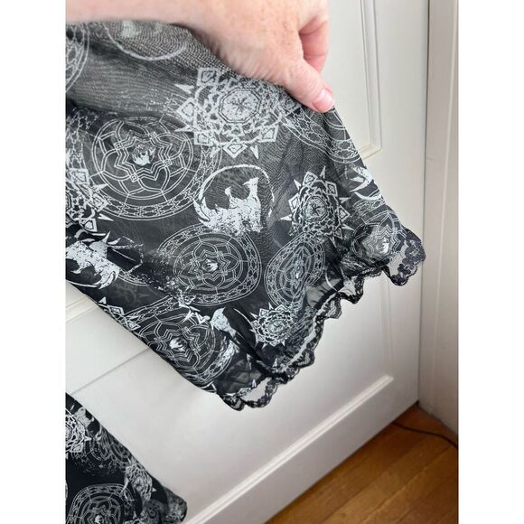 The Witcher Yennefer Symbols Bell Sleeve Dress Plus Size - Picture 6 of 9